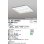 画像1: オーデリック　XL501054P2C(LED光源ユニット別梱)　ベースライト LEDユニット型 直付/埋込兼用型 非調光 白色 ルーバー付 (1)