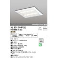 オーデリック　XL501054P2E(LED光源ユニット別梱)　ベースライト LEDユニット型 直付/埋込兼用型 非調光 電球色 ルーバー付