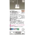 パナソニック　XLGB1016CE1　ペンダントライト 吊下型 LED(電球色) ガラスセードタイプ・拡散タイプ・直付タイプ 透明