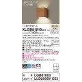 パナソニック　XLGB81816CE1　ブラケット 壁直付型 LED (温白色) 拡散タイプ 白熱電球60形1灯器具相当 チェリー調