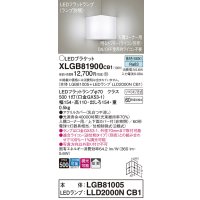 パナソニック　XLGB81900CB1　ブラケット 壁直付型 LED(昼白色) 入隅コーナー用 拡散 ツマミネジ方式 調光(ライコン別売) 乳白