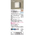 パナソニック XLGE8022CT1(ランプ別梱) ブラケット LED(電球色) 壁直付型 密閉型 拡散タイプ LEDランプ交換型 防雨型 シルバーメタリック