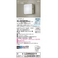 パナソニック XLGE8035CE1(ランプ別梱) ブラケット LED(昼白色) 壁直付型 密閉型 拡散タイプ LEDランプ交換型 防雨型 プラチナメタリック