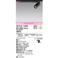 オーデリック　XS614112HC　スポットライト LED一体型 位相制御調光 電球色 調光器別売 ブラック