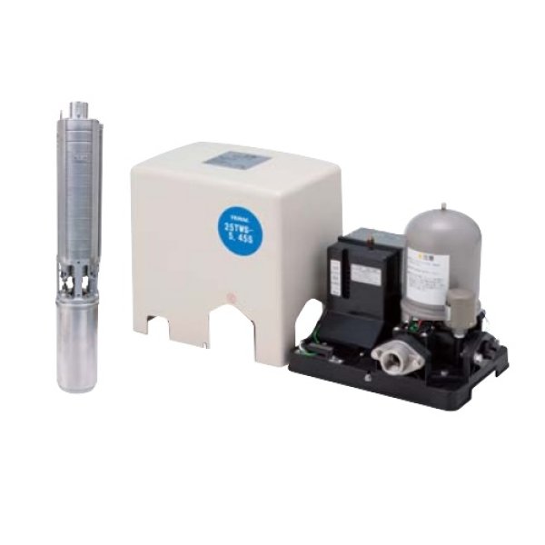 画像1: テラル　25TWS-5.35S-8(地上部＋水中部)　深井戸用定圧給水式水中ポンプ TWS型 単相100V 50Hz [♪◇] (1)