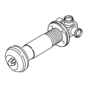 画像: リンナイ ガスFF暖房機オプション　FOT-262　ウォールトップA φ50用 400〜600mm [■]