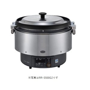 画像: リンナイ　RR-S500G2　業務用ガス炊飯器 卓上型 マイコン制御タイプ αかまど炊き 涼厨 タイマー付 9.0L(5升) [♭■]