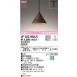 画像1: オーデリック　OP252662LR　ペンダントライト 調光 調光器別売 LED一体型 電球色 プラグタイプ 鉄錆風 (1)