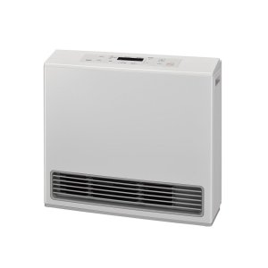 画像: [在庫あり]リンナイ 【RC-U5801PE-WH 都市ガス用】 ガスファンヒーター Standard ホワイト 木造15畳 コンクリート21畳 2025年モデル ☆2 ♭