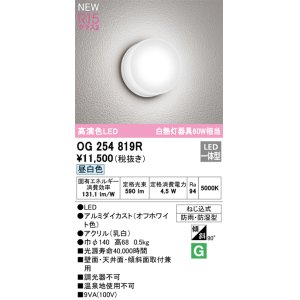 オーデリック OG254820R エクステリア ポーチライト LED一体型 電球色