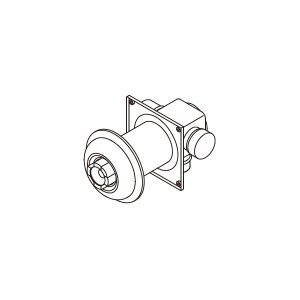 画像: 長府/サンポット FWT-9K-G-30 関連部材 引き込み式給排筒 壁厚300〜530mm ♪