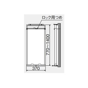 画像: ルームエアコン 別売り品 コロナ WA-9 アルミ製標準取付枠 冷房専用シリーズ用標準タイプ