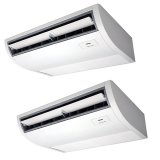 画像: 日本キヤリア/旧東芝 GCXB11213XU 業務用エアコン 天井吊形 ウルトラパワーエコ 同時ツイン P112 4馬力 三相200V ワイヤレス ♭♪