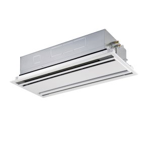 画像: 日本キヤリア/旧東芝 GWSA06314XU 業務用エアコン 天井カセット形 2方向吹出し スーパーパワーエコゴールド シングル P63 2.5馬力 三相200V ワイヤレス ♪∀
