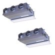 画像1: 日本キヤリア/旧東芝 GBSB14014MUB 業務用エアコン 天井埋込形 ビルトイン スーパーパワーエコゴールド 同時ツイン P140 5馬力 三相200V ワイヤード ♪∀ (1)