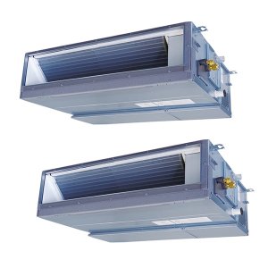 画像: 日本キヤリア/旧東芝 GDSB16014MUB 業務用エアコン 天井埋込形 ダクト スーパーパワーエコゴールド 同時ツイン P160 6馬力 三相200V ワイヤード 受注生産品 ♪∀§