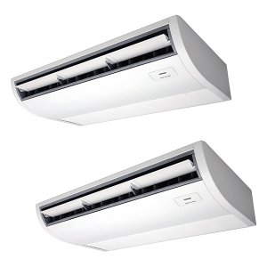 画像: 日本キヤリア/旧東芝 GCSB14014XU 業務用エアコン 天井吊形 スーパーパワーエコゴールド 同時ツイン P140 5馬力 三相200V ワイヤレス ♪∀