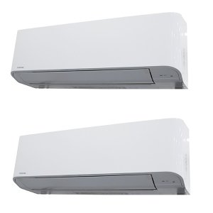 画像: 日本キヤリア/旧東芝 GKSB08013JMUB 業務用エアコン 壁掛形 スーパーパワーエコゴールド 同時ツイン P80 3馬力 単相200V ワイヤード ♭♪∀