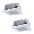 画像1: 日本キヤリア/旧東芝 GUHB16011MUB 業務用エアコン 天井カセット形 4方向吹出し スーパーパワーエコ暖太郎 同時ツイン P160 6馬力 三相200V ワイヤード ♪∀ (1)