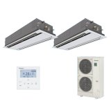画像: パナソニック [PA-P280L7HDB+分岐管] 業務用エアコン 2方向天井カセット形 XEPHY Eco エコナビ 同時ツイン P280形 10馬力 三相200Ｖ ♪