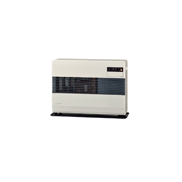 画像1: コロナ FF-100J(W) 寒冷地用大型ストーブ FF温風 標準タイプ 別置タンク式 ポット式 木造26畳用 専用給排気筒別梱包 フロスティホワイト♭ (1)