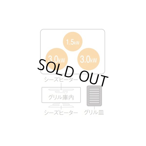 画像2: [在庫あり] パナソニック KZ-C36K IHクッキングヒーター ビルトインタイプ 幅60cm Cシリーズ 3口 トップ：ジェットブラック ☆2 ♭ (2)