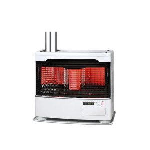 画像: トヨトミ HR-G6524 煙突式ストーブ HRシリーズ コンクリート23畳(温暖地)27畳(寒冷地) 木造17畳まで ホワイト