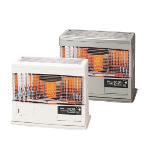画像: 長府/サンポット UFH-6432UKF D(W) 石油ストーブ 床暖房内蔵 FF式 カベック ホワイト (UFH-6432UKF C 後継品)♪
