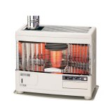 画像: 長府/サンポット UFH-7711URC D 石油ストーブ 床暖房内蔵 煙突式 カベック ホワイト (UFH-7711URC C 後継品)♪