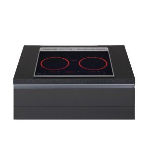 画像: パナソニック KZ-XK30C IHクッキングヒーター ビルトインタイプ 幅60cm グリルレスタイプ 3口 トップ：ジェットブラック