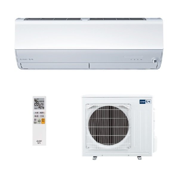 画像1: 三菱 MSZ-JXV5625S(W) エアコン 18畳 ルームエアコン JXVシリーズ 単相200V/20A 18畳程度 ピュアホワイト (MSZ-JXV5624S-Wの後継品) ♪ (1)