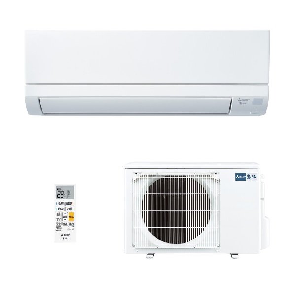 画像1: 三菱 MSZ-GV5625S(W) エアコン 18畳 ルームエアコン GVシリーズ 単相200V/15A 18畳程度 ピュアホワイト (MSZ-GV5624S-Wの後継品) ♪ (1)