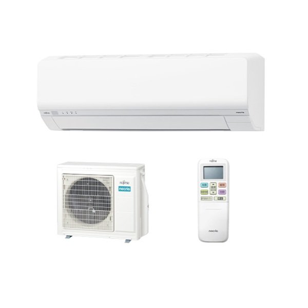 画像1: 富士通 AS-L565S2 エアコン 18畳 ルームエアコン Lシリーズ ノクリア 単相200V 18畳程度 ホワイト ∀ (1)