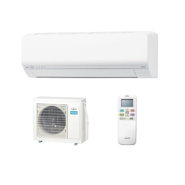 画像1: 富士通 AS-L715S2 エアコン 23畳 ルームエアコン Lシリーズ ノクリア 単相200V 23畳程度 ホワイト ∀ (1)