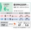 画像2: 三菱重工 SRK2225R-W エアコン 6畳 ルームエアコン Rシリーズ ビーバーエアコン 単相100V 15A 6畳程度 ファインスノー (SRK2224R-Wの後継品) ♪ (2)
