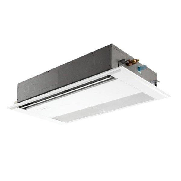 画像1: 三菱 PMZ-ZRMP80SF5 業務用エアコン 1方向天井カセット スリムZR 標準シングル P80形 3馬力 単相 200V ワイヤード ♪∀ (1)