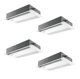 画像: 三菱 PMZD-ERMP280FE5 業務用エアコン 1方向天井カセット スリムER 同時フォー P280 10馬力 三相 200V ワイヤード ♪∀