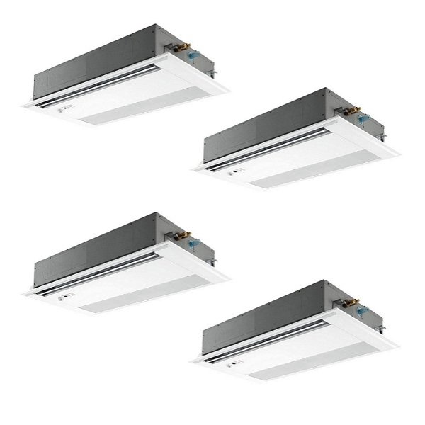 画像1: 三菱 PMZD-ERMP280FE5 業務用エアコン 1方向天井カセット スリムER 同時フォー P280 10馬力 三相 200V ワイヤード ♪∀ (1)