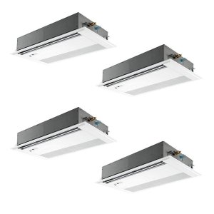 画像: 三菱 PMZD-ZRMP280FF5 業務用エアコン 1方向天井カセット スリムZR 同時フォー P280 10馬力 三相 200V ワイヤード ♪∀