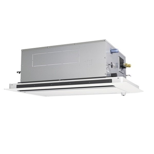 画像1: 三菱 PLZ-ZRMP50LF5 業務用エアコン 2方向天井カセット スリムZR 標準シングル P50形 2馬力 三相 200V ワイヤード ♪∀ (1)