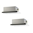 画像1: 三菱 PLZX-ZRMP280L5 業務用エアコン 2方向天井カセット スリムZR 同時ツイン P280 10馬力 三相 200V ワイヤード ♪∀ (1)