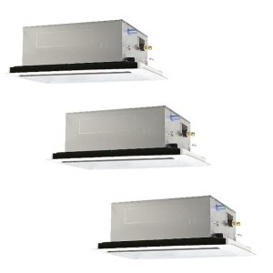 画像: 三菱 PLZT-ERMP160L5 業務用エアコン 2方向天井カセット スリムER 同時トリプル P160形 6馬力 三相 200V ワイヤード ♪∀