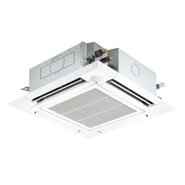画像1: 三菱 PLZ-ZRMP63SHBF5 業務用エアコン 4方向天井カセット i-スクエアタイプ スリムZR 標準シングル P63形 2.5馬力 単相 200V ワイヤード ♪∀ (1)