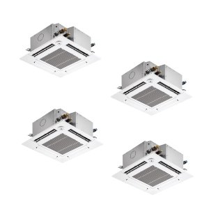 画像: 三菱 PLZD-ZRMP224GF5 業務用エアコン 4方向天井カセット コンパクトタイプ スリムZR 同時フォー P224形 8馬力 三相 200V ワイヤード ♪∀
