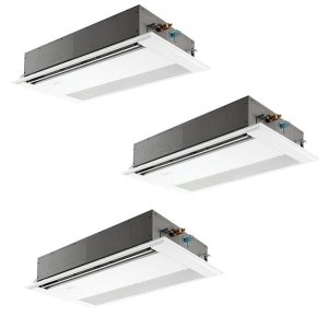 画像: 三菱 PMZT-HRMP160F5 業務用エアコン 1方向天井カセット ズバ暖スリム Hシリーズ 同時トリプル P160形 6馬力 三相 200V ワイヤード ♪