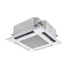 画像: 三菱 PLZ-DHRMP140H5 業務用エアコン 4方向天井カセット i-スクエアタイプ ズバ暖スリム DHシリーズ 標準シングル P140形 5馬力 三相 200V ワイヤード ♪
