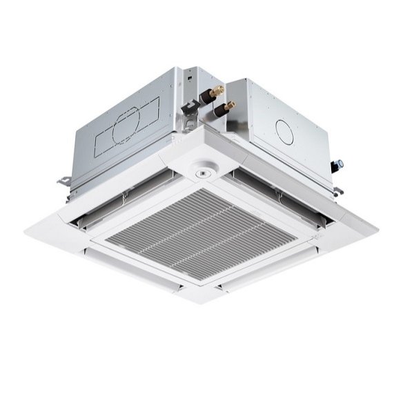 画像1: 三菱 PLZ-DHRMP80HFG5 業務用エアコン 4方向天井カセット i-スクエアタイプ ズバ暖スリム DHシリーズ 標準シングル P80形 3馬力 三相 200V ワイヤード ♪ (1)