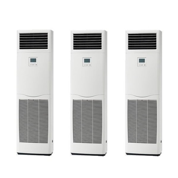 画像1: 三菱 PSZT-ERMP160K5 業務用エアコン 床置 スリムER 同時トリプル P160形 6馬力 三相 200V ♪∀ (1)