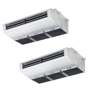 画像: 三菱 PCZX-ERMP160H5 業務用エアコン 厨房用天吊 スリムER 同時ツイン P160形 6馬力 三相 200V ワイヤード ♪