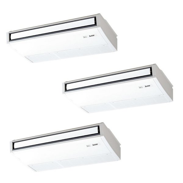 画像1: 三菱 PCZT-ERMP224KL5 業務用エアコン 天吊 スリムER 同時トリプル P224形 8馬力 三相 200V ワイヤレス ♪∀ (1)